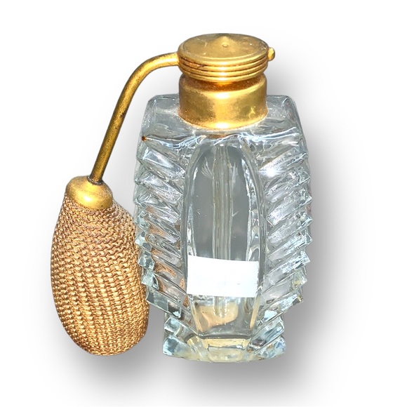 Vintage glass perfume bottle - Picture 2 of 6